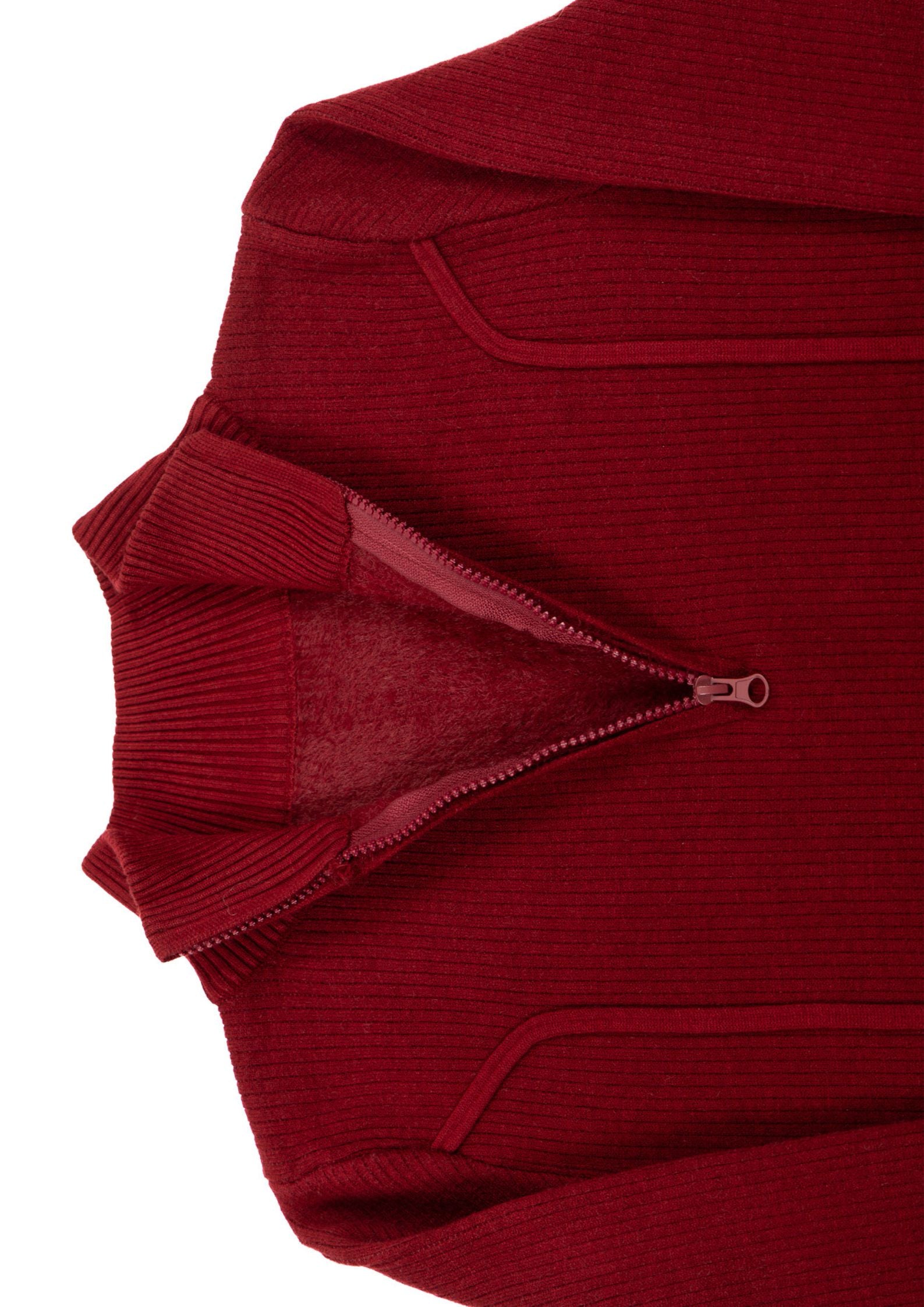 The Valmont Quarter Zip - Red