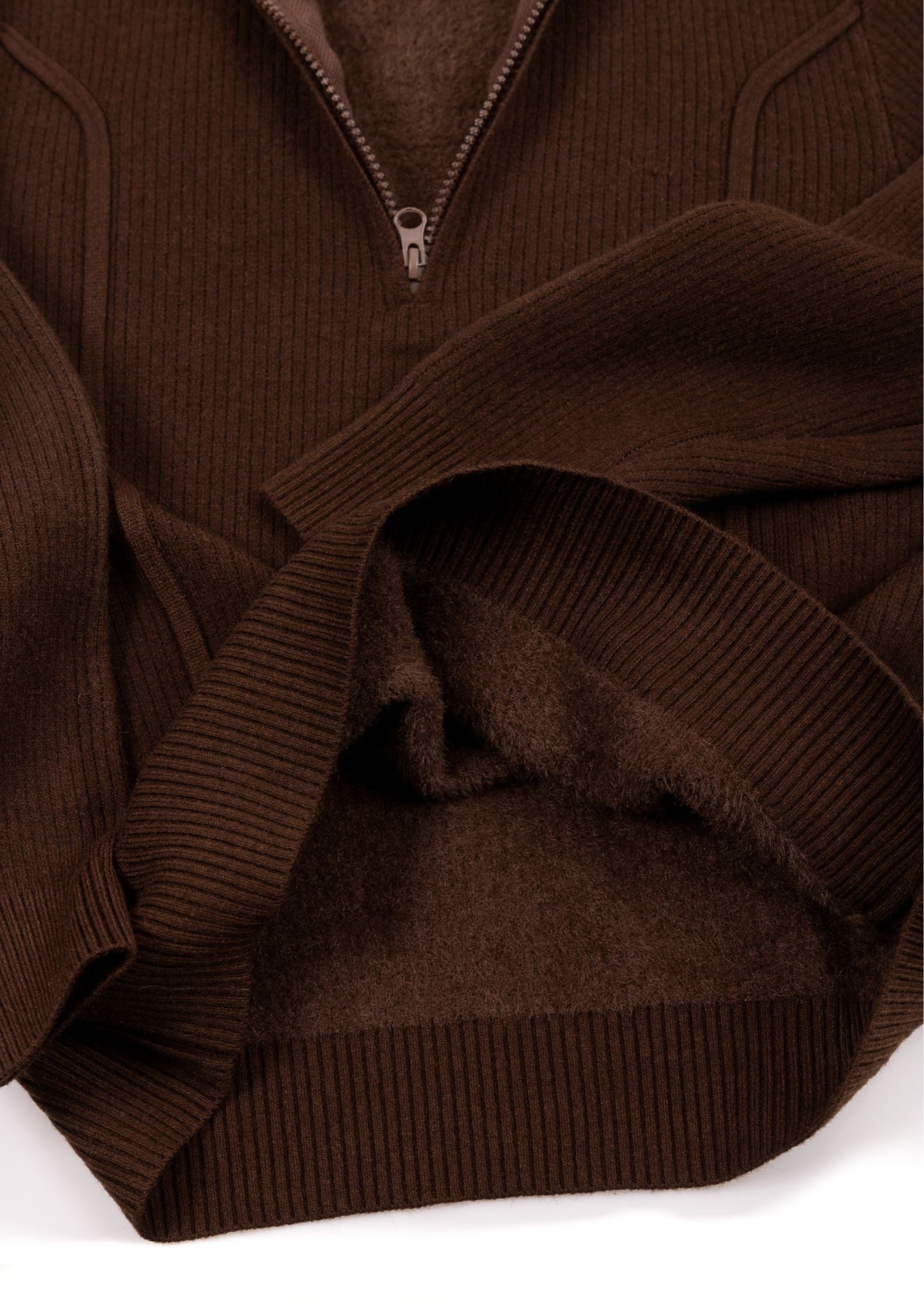 The Valmont Quarter Zip - Brown