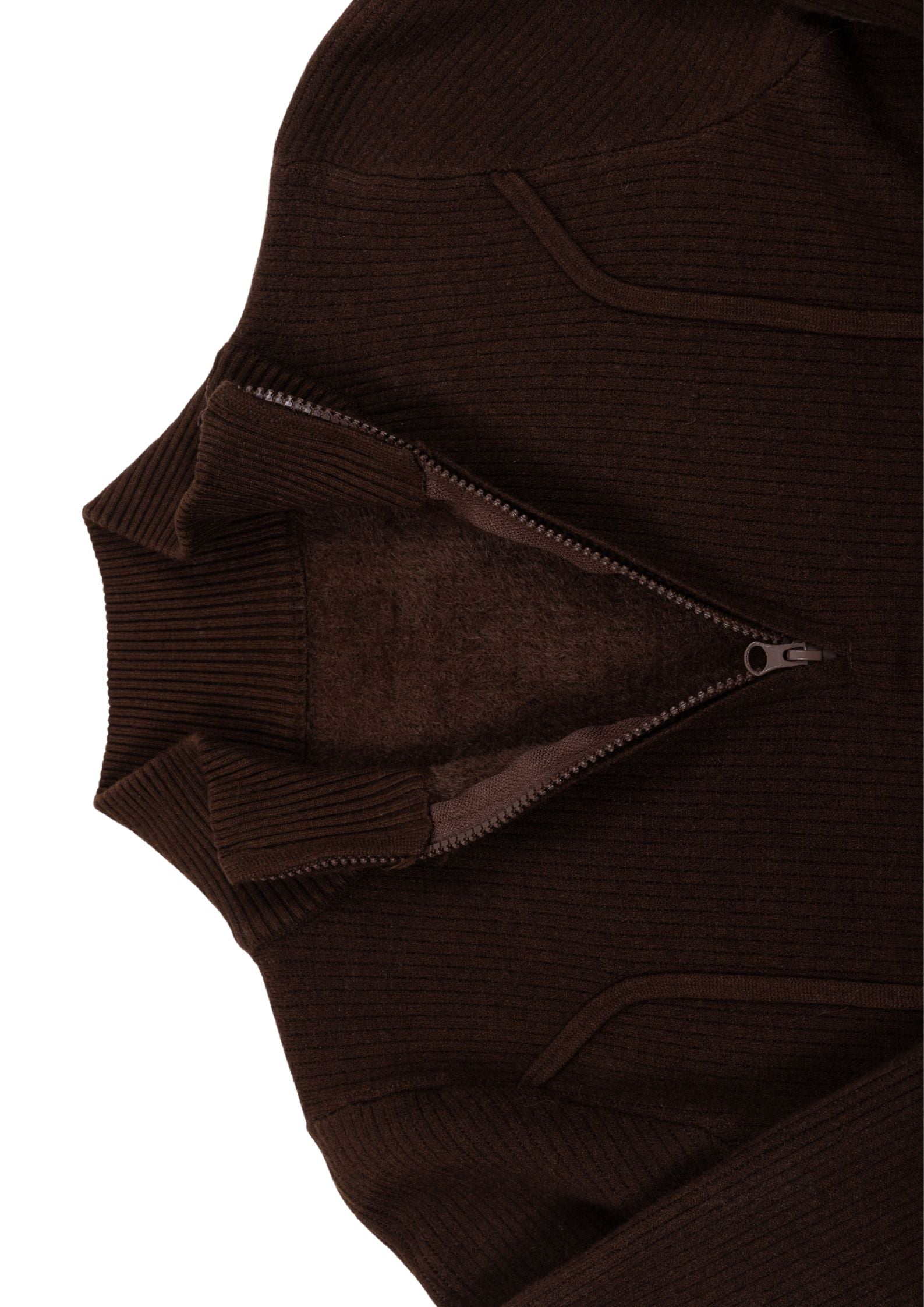 The Valmont Quarter Zip - Brown